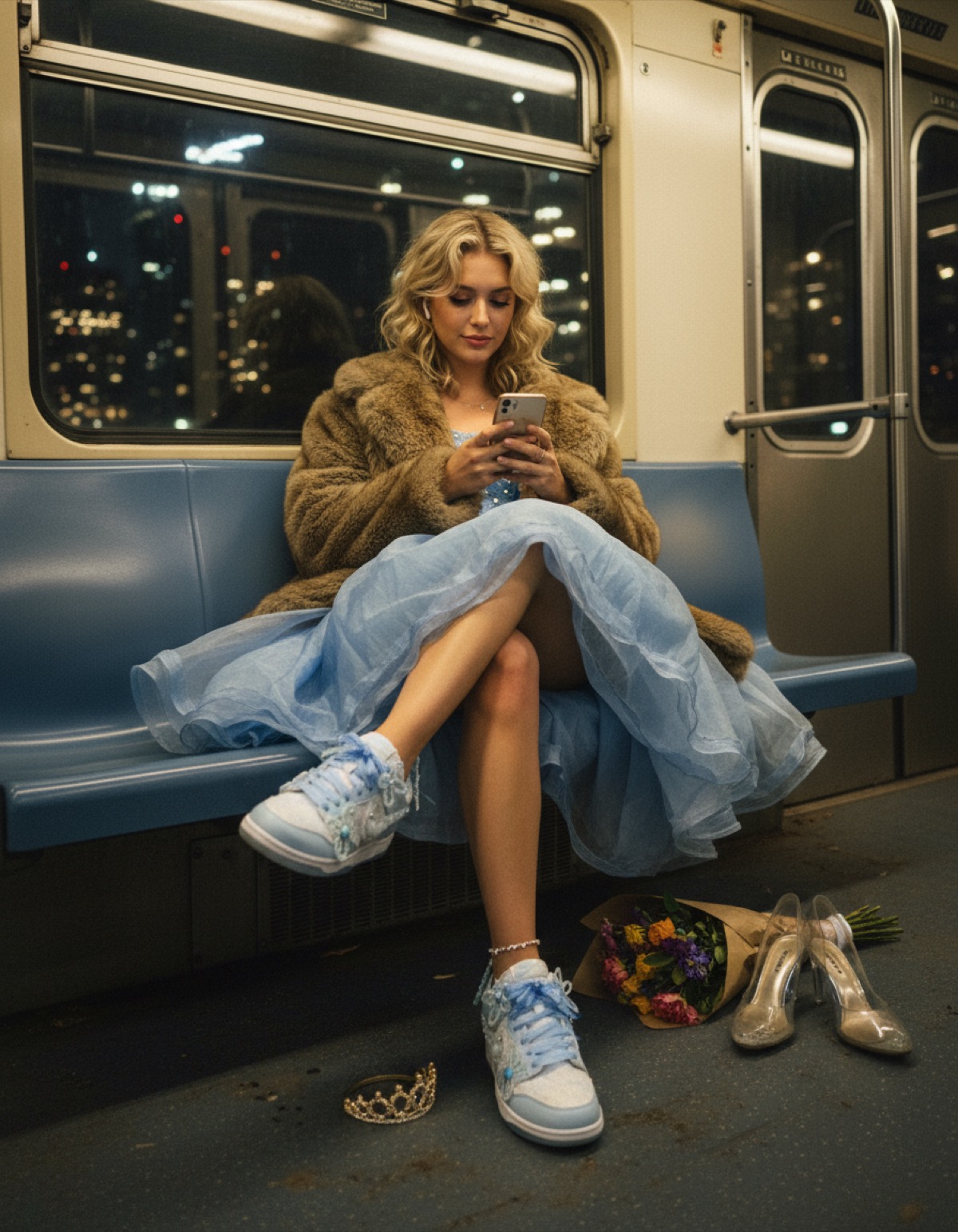 AI-generated fashion editorial